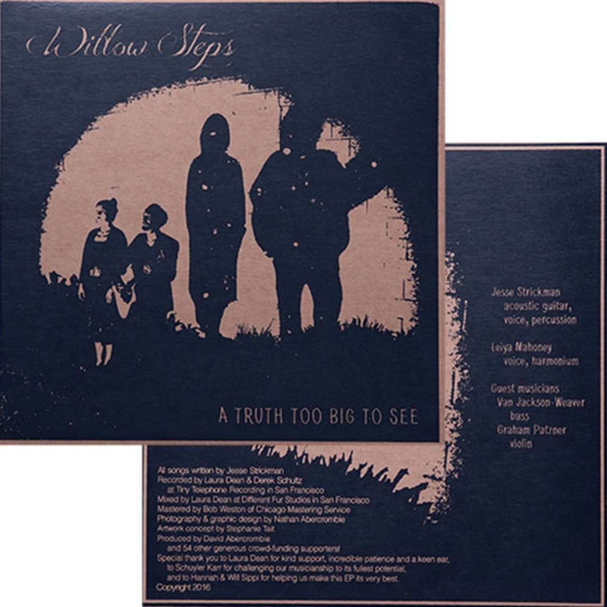 Custom Screen-Printed Kraft LP Reco
